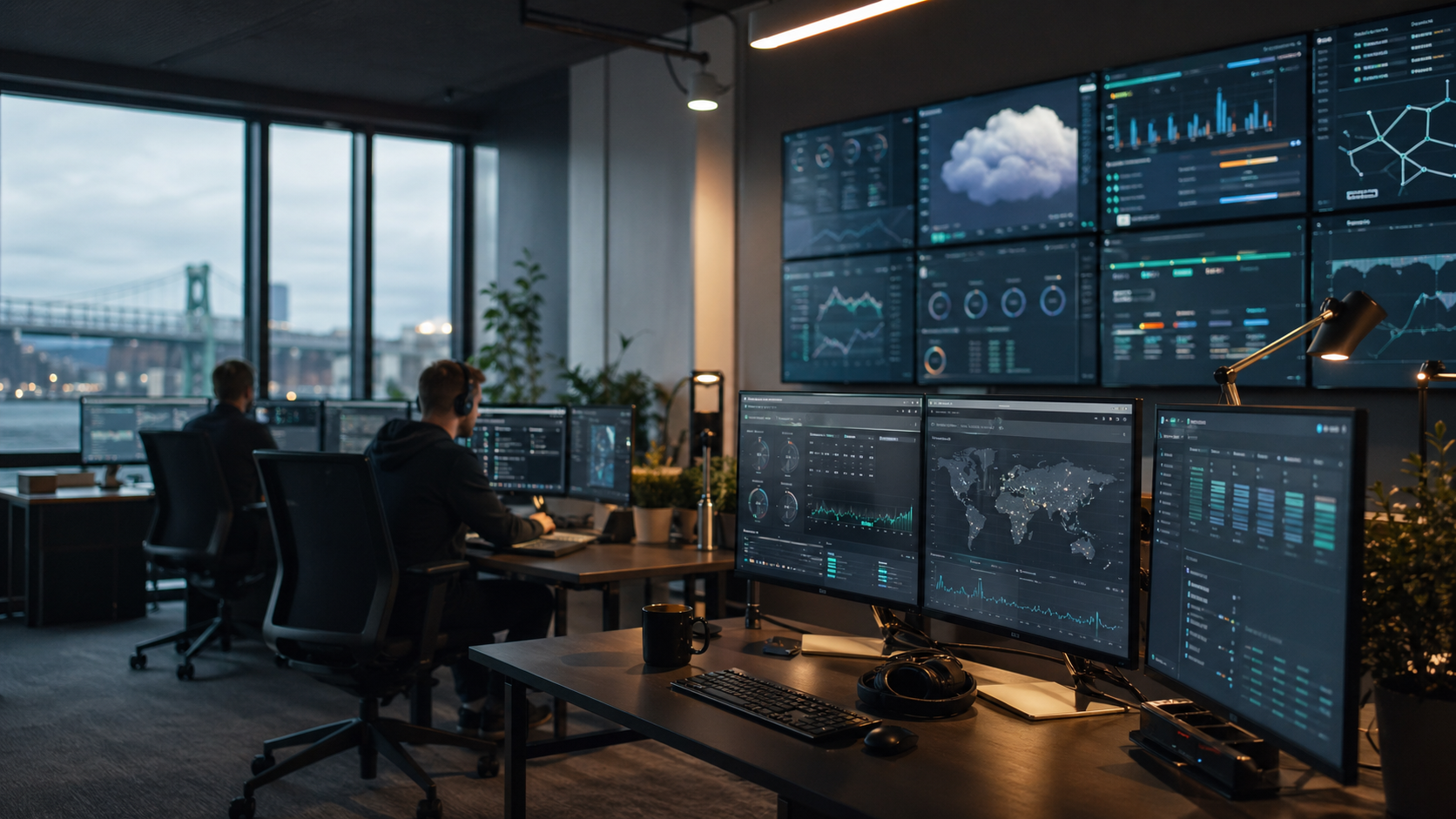 Nordisk IT-operationsmiljö med support- och säkerhetsövervakning